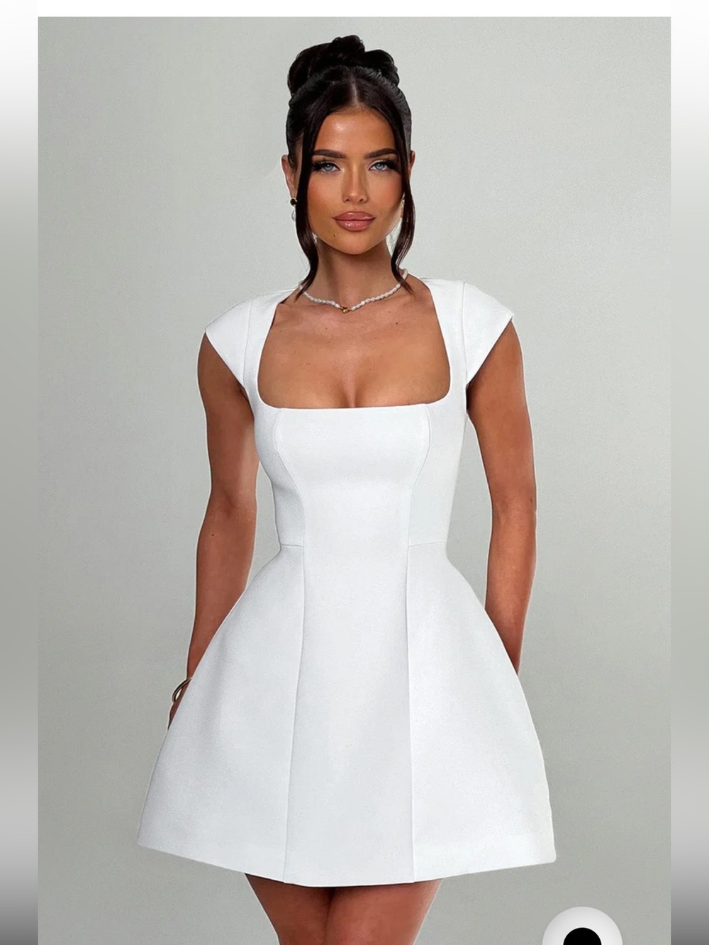 BabyBoo Ivory Leena Mini Dress